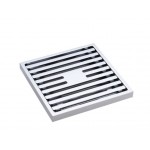 Square Slim Grate Floor Waste, 80mm Outlet Square Slim Grate Floor Waste, 80mm Outlet